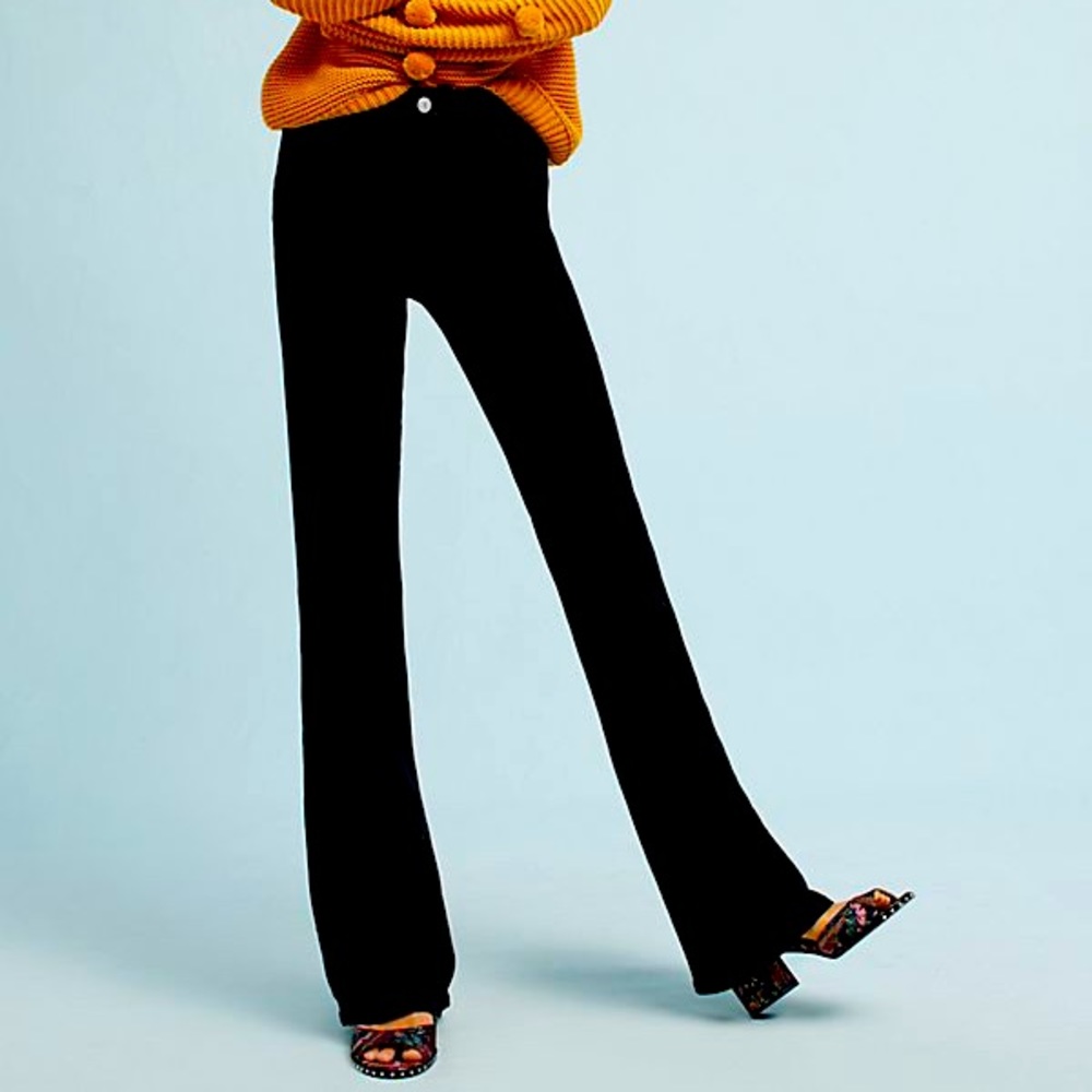 Anthropologie Pilcro high rise bootcut black jeans